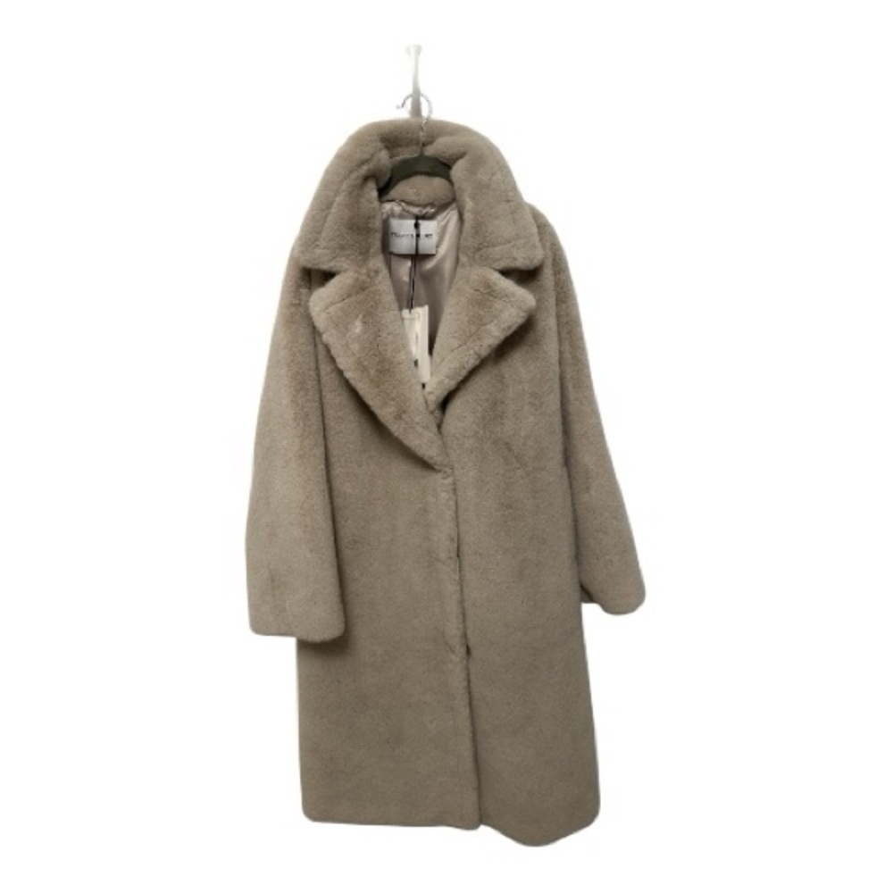Stand Studio Maria Faux Fur Teddy Coat Size M NWT - Picture 2 of 7